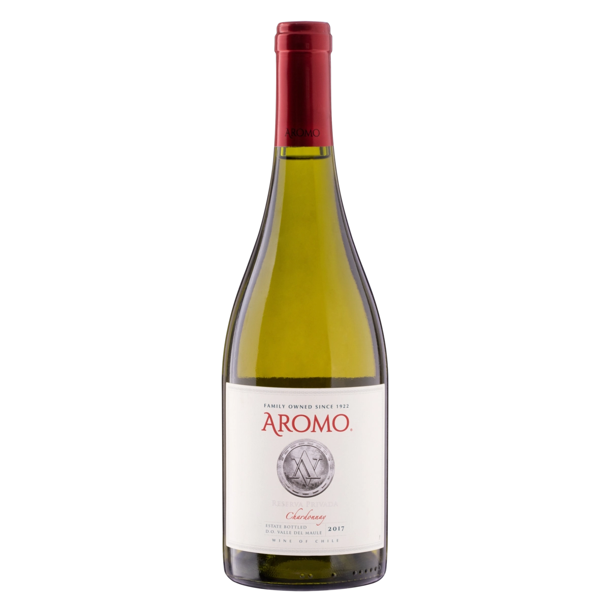 Vinho Chileno Branco Seco Reserva Privada Aromo Chardonnay Valle Del Maule Garrafa 750ml