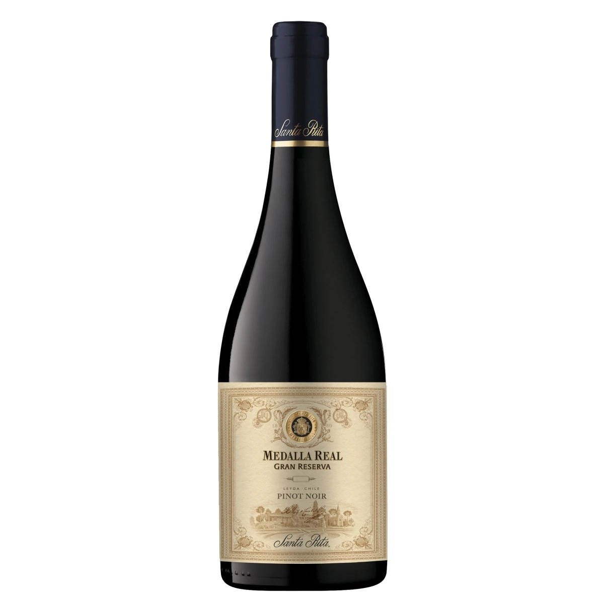 Vinho Chileno tinto MEDALLA REAL GRAN RESERVA Pinot Noir Garrafa 750ml