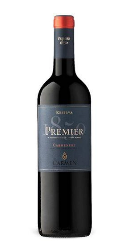 Vinho Chileno Tinto CARMEM PREMIER 1850 Reserva Carmenère Garrafa 750ml