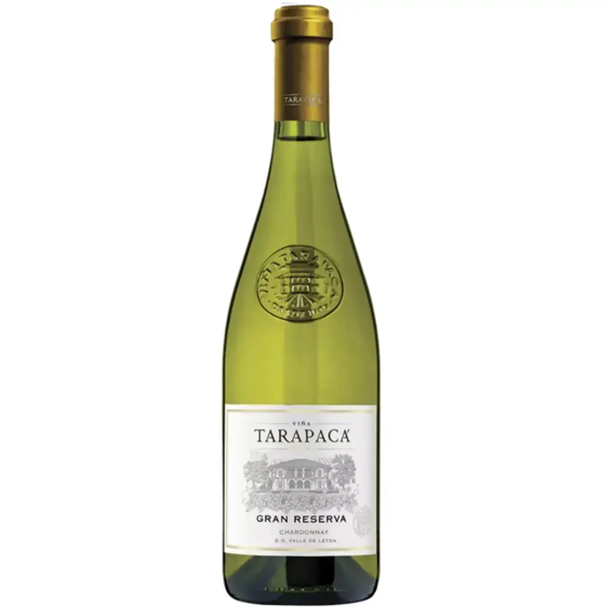 Vinho Chileno Branco Gran Reserva Chardonnay TARAPACÁ  Garrafa 750ml