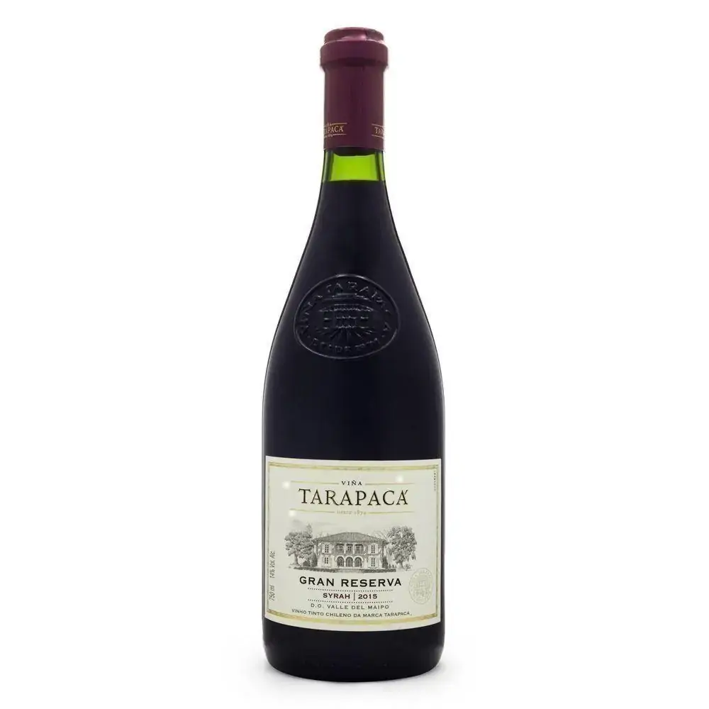 Vinho Chileno Tinto TARAPACÁ Gran Reserva Syrah Garrafa 750ml