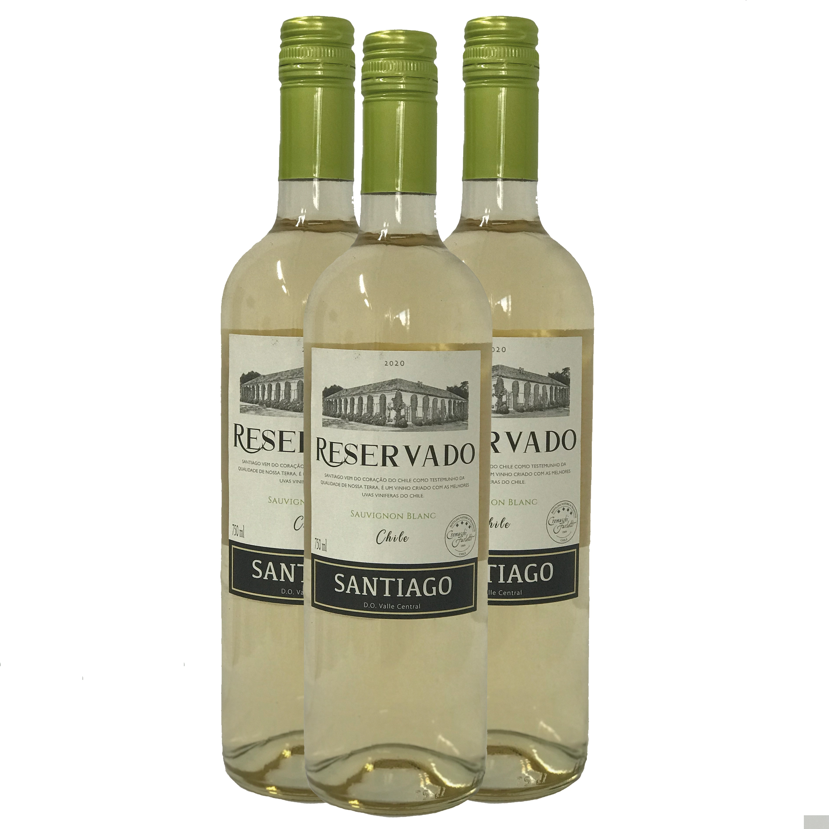 Vinho Santiago 750ml Sauvignon Blanc Reservado