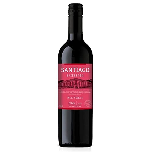 Vinho Tinto Chileno Santiago Reservado Sweet Red 750 Ml