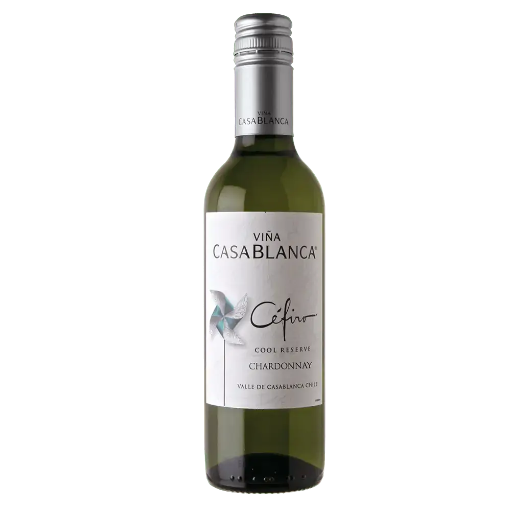 Vinho Chileno Casablanca Cefiro Reserva Chardonnay 2018 375Ml