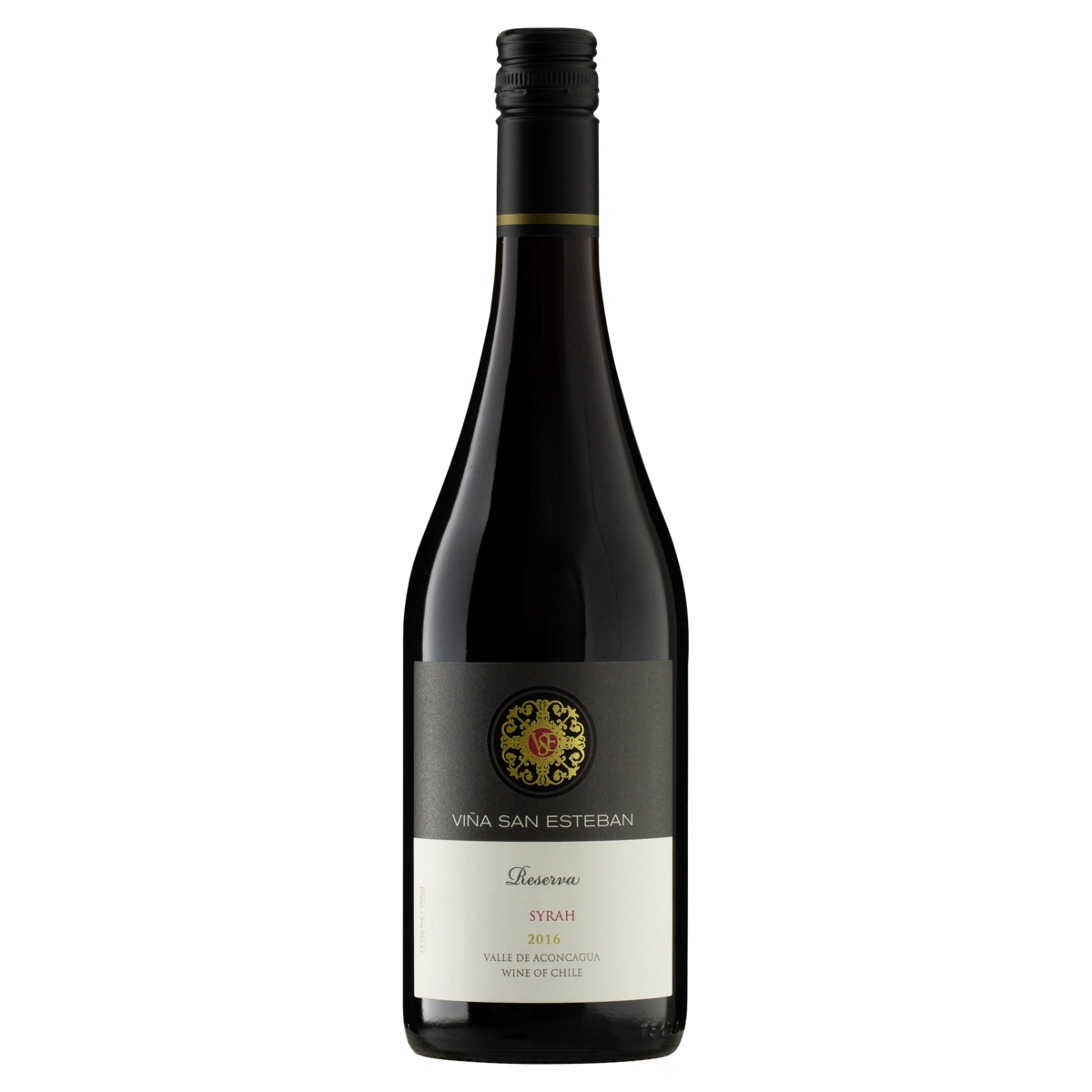 Vinho Chileno Tinto Reserva Viña San Esteban Syrah Valle De Aconcágua Garrafa 750ml