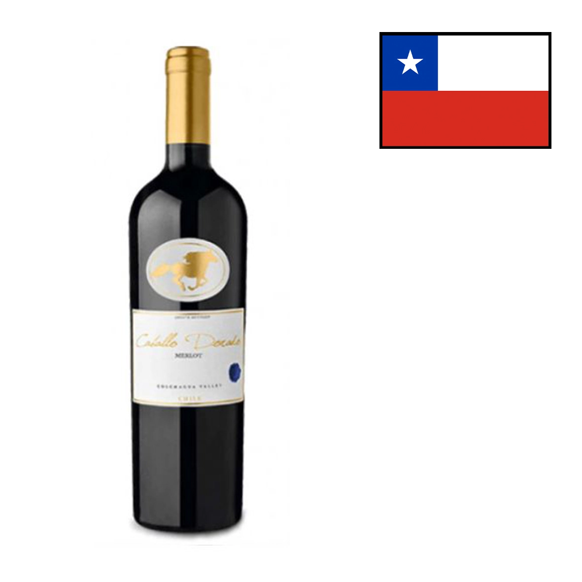 Vinho Caballo Dorado Gran Reserva 750ml Merlot