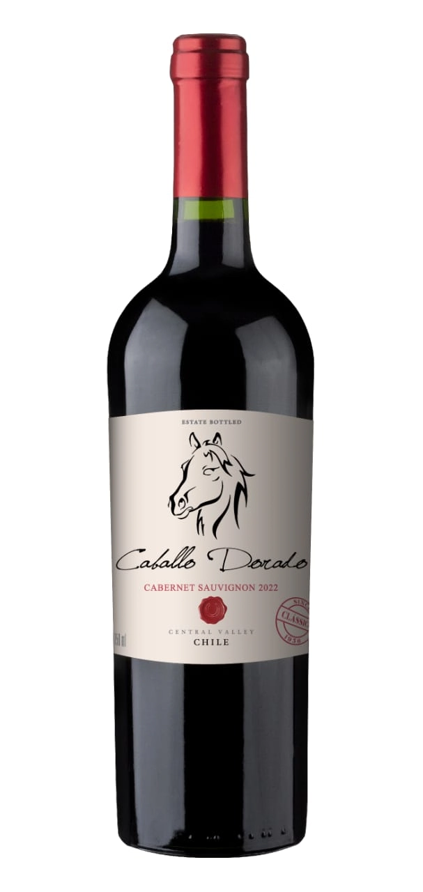 Vinho Tinto Chileno Caballo Dorado Classico Cabernet 750ml