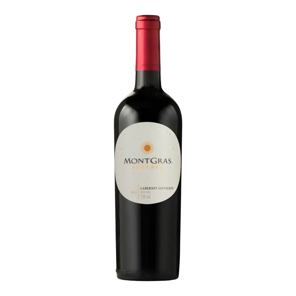 Vinho Chileno Tinto Cabernet Sauvignon MONTGRAS Reserva Garrafa 750ml