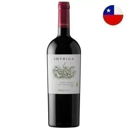 Vinho Chileno Tinto Seco Montgras Intriga Cabernet Sauvignon Cabernet Franc Petit Verdot Valle Del M