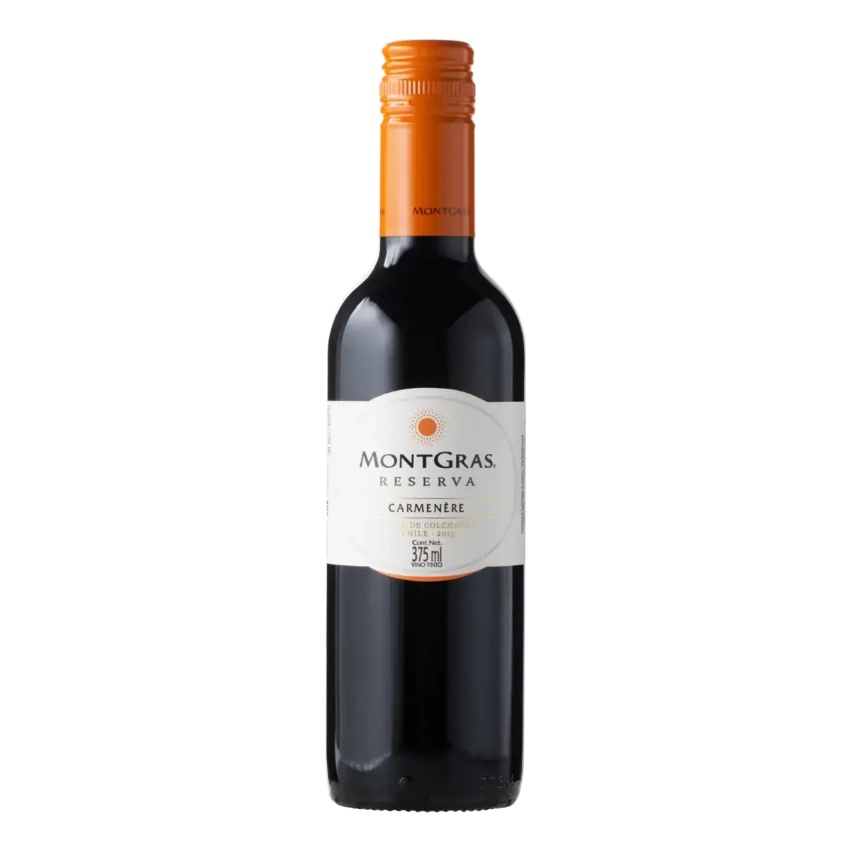 Vinho Chileno Tinto Seco Reserva Montgras Carménère Valle De Colchagua Garrafa 375ml