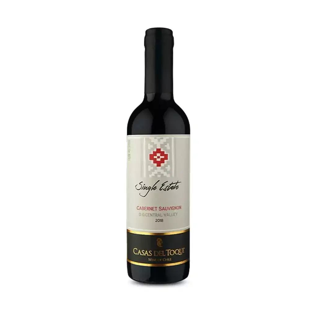 Casas del Toqui Single Estate Cabernet S. Vinho Fino Tinto Seco 375 ml