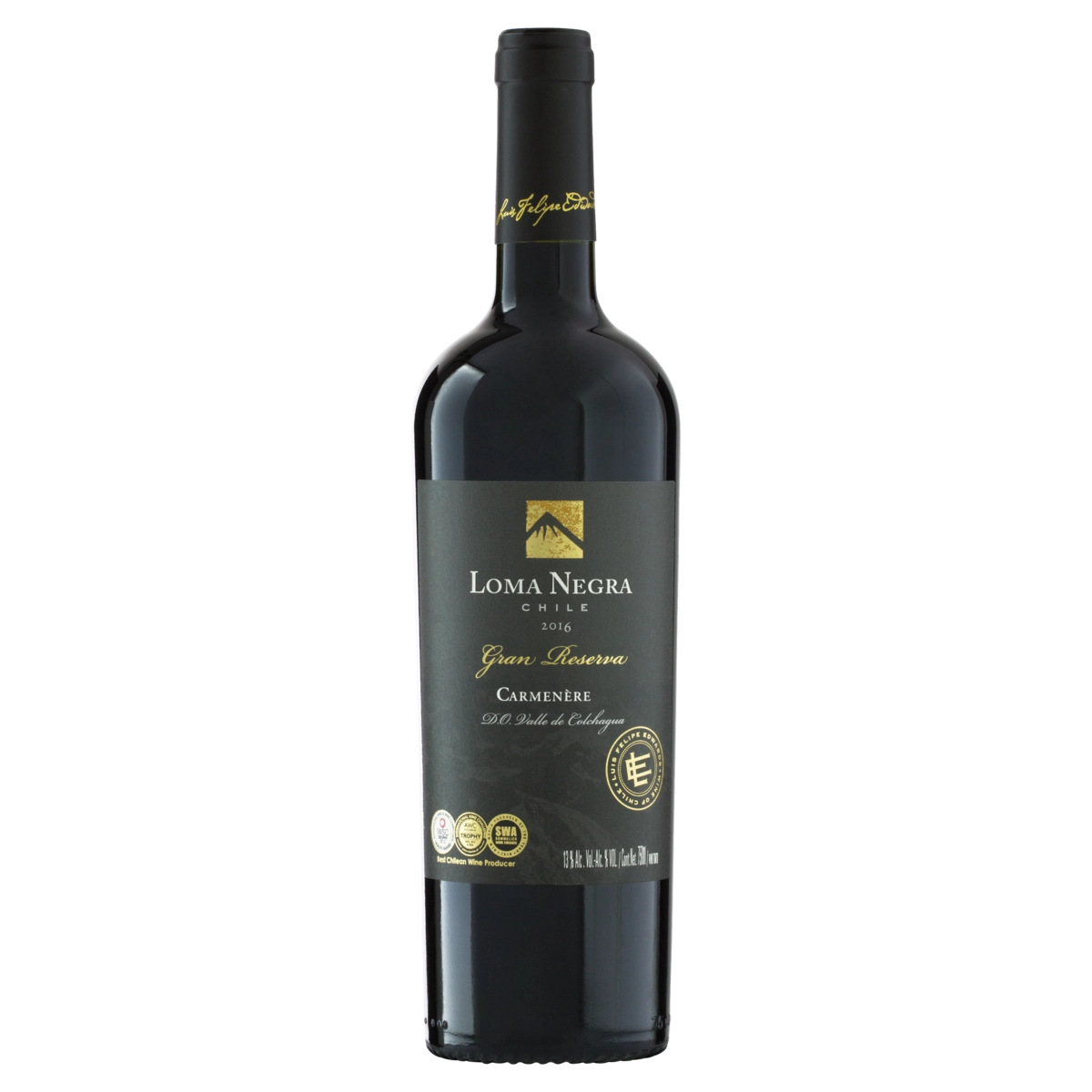 Vinho Chileno Tinto Seco Gran Reserva Loma Negra Carménère Valle De Colchagua Garrafa 750ml