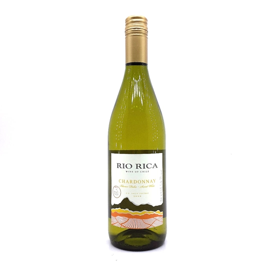 V.rio Rica Chardon.bco Chile 750ml