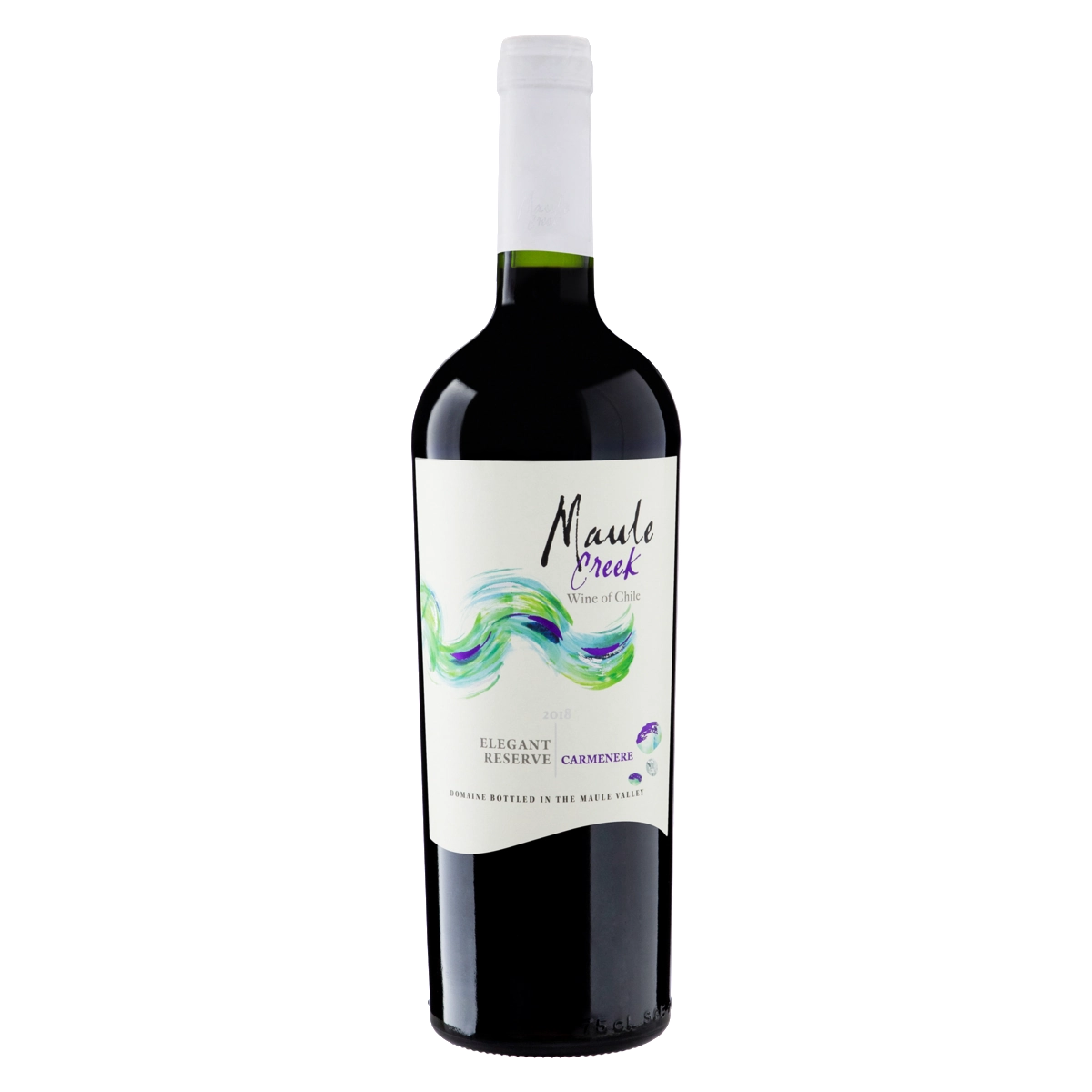 Vinho Chileno Tinto Meio Seco Elegant Reserve Maule Creek Carménère Valle De Curicó Garrafa 750ml