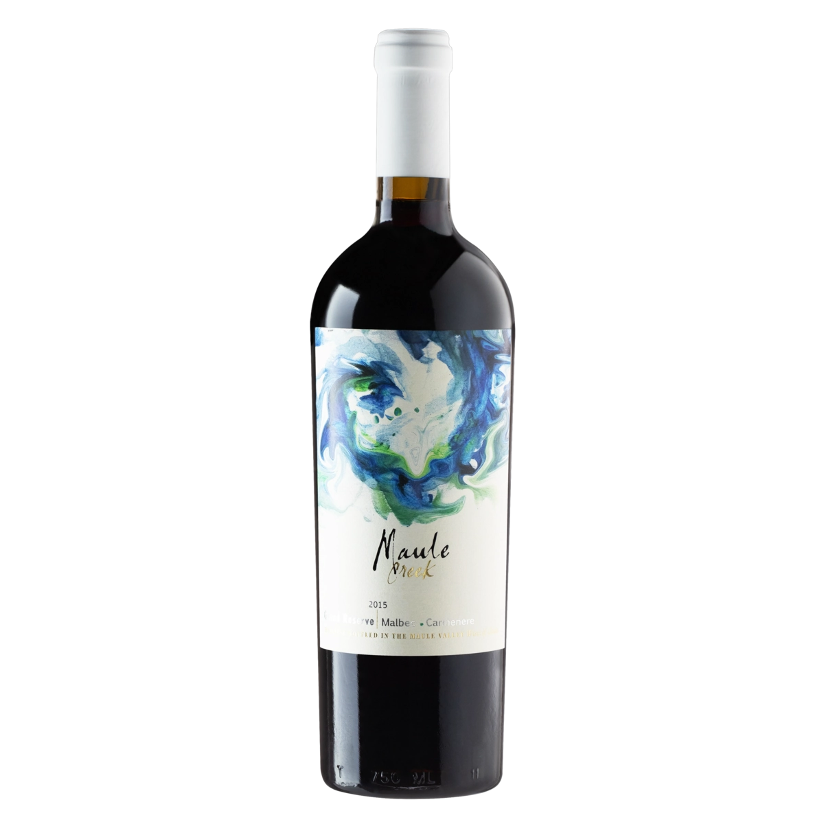 Vinho Chileno Tinto Seco Grand Reserve Maule Creek Malbec Carménère Valle De Curicó Garrafa 750ml