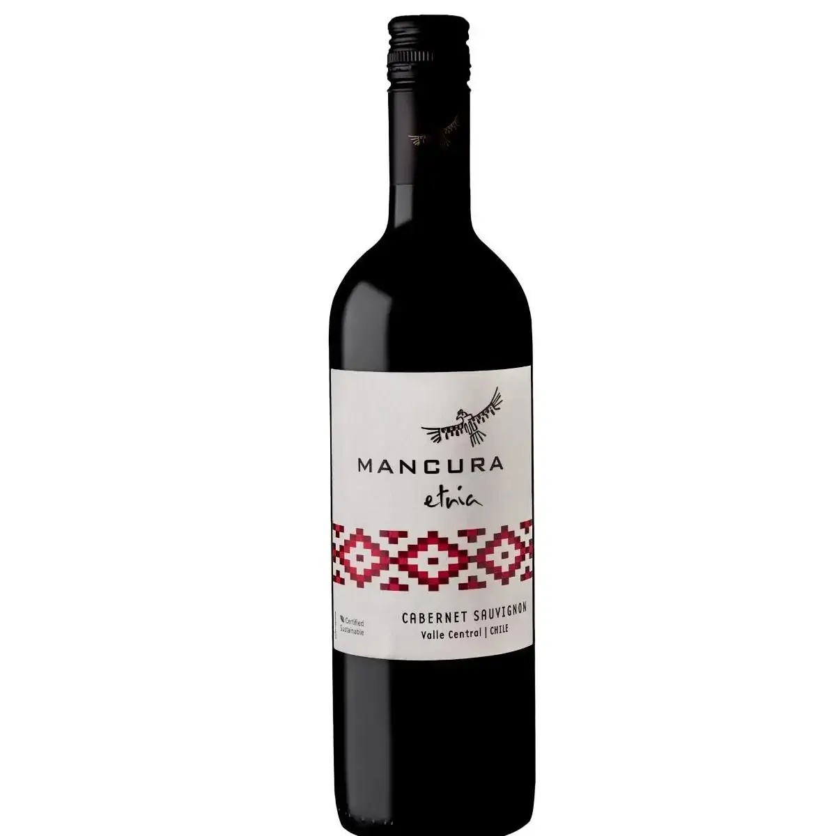 Vinho Chileno Tinto MANCURA ETNIA Cabernet Sauvignon Garrafa 750ml