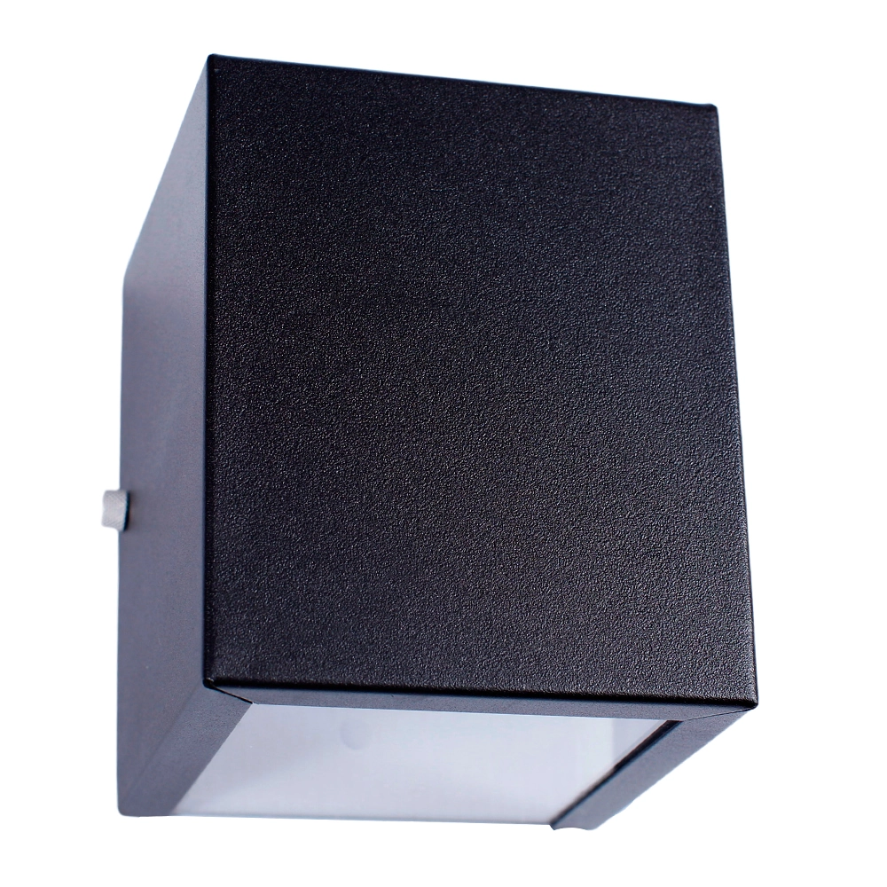 Arandela Efeito 2 Fachos 2 Focos Em Aluminio Externa Preto + Led G9-il10703