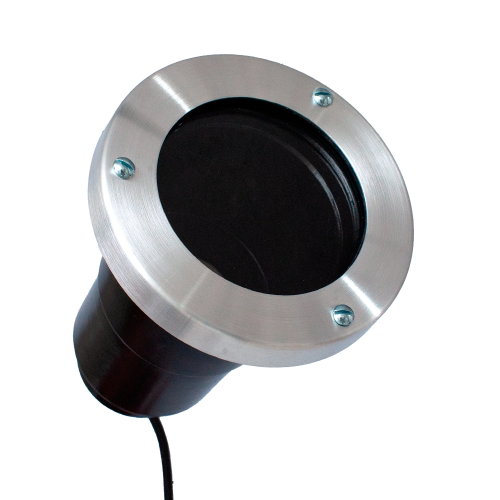 Kit 10 Embutido De Solo Par20 Escovado + Lâmpada Led 7w 3000k
