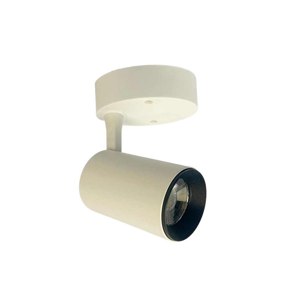 Kit 2 Spot Sobrepor C/ Led 7w 3000k Branco