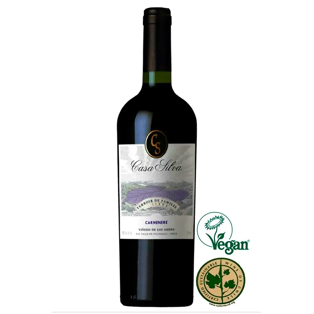 Vinho Chileno Casa Silva Terroir de Família Reserva Merlot 750ml