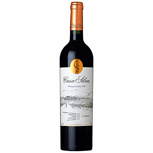 Vinho Chileno 5 Cepas Casa Silva 750ml