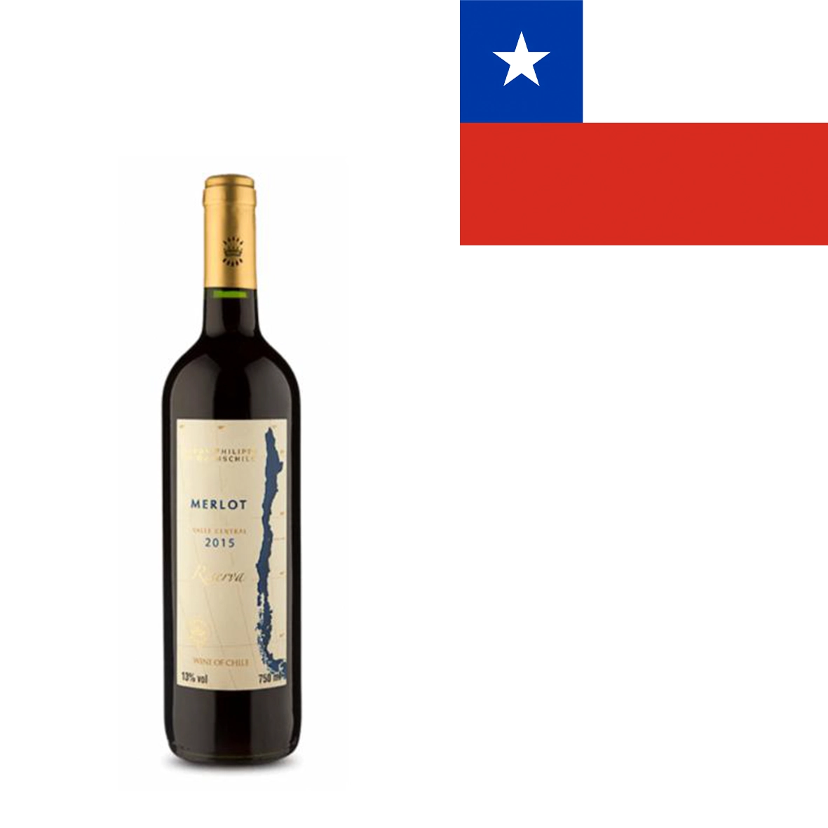 Vho Baron Philippe Reserva Merlot 750ml