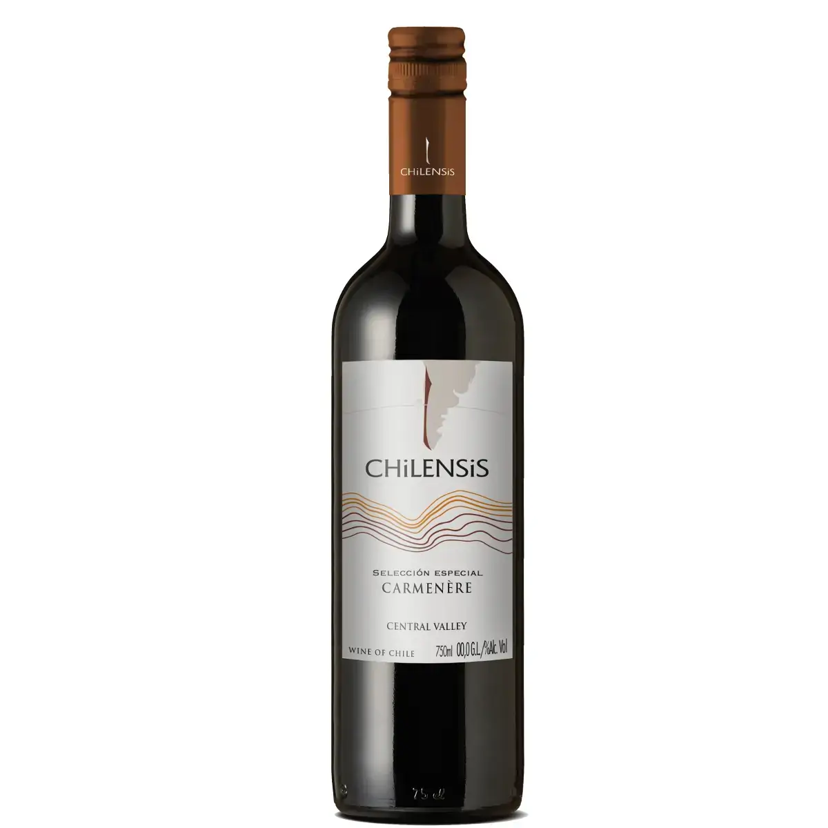 Vinho Chileno Tinto Carmenère CHILENSIS Garrafa 750ml
