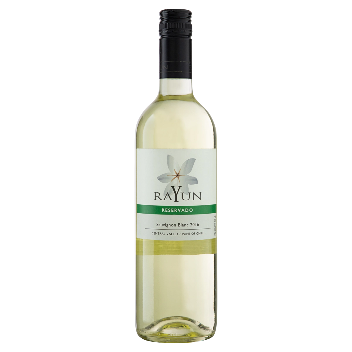 Vinho Chileno Branco Seco Reservado Rayun Sauvignon Blanc Central Valley Garrafa 750ml