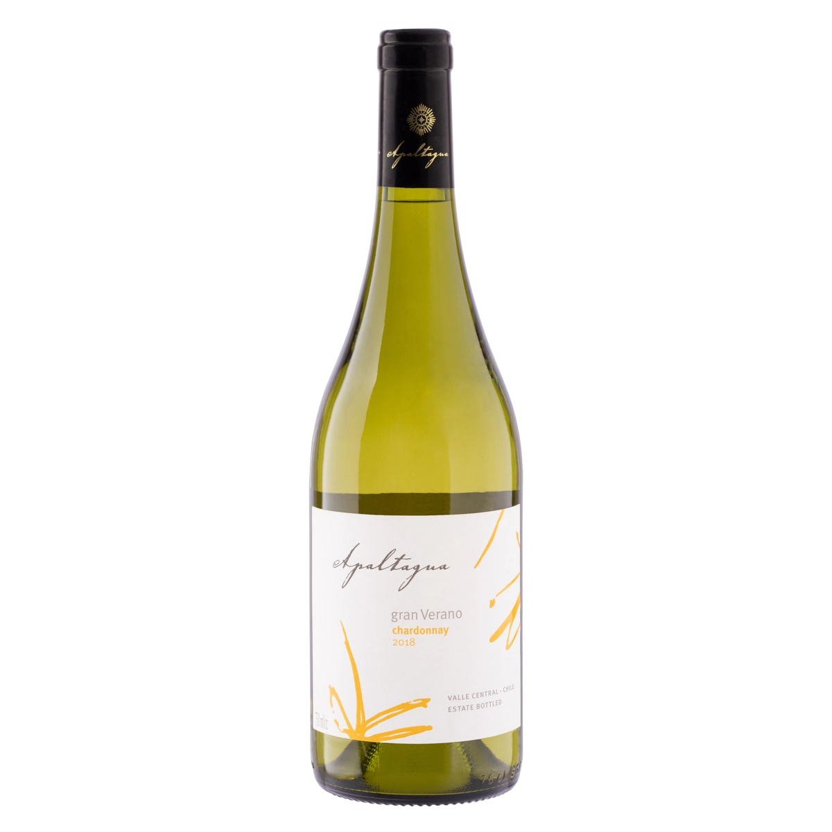 Vinho Chileno Branco Seco Apaltagua Gran Verano Chardonnay Valle Central Garrafa 750ml