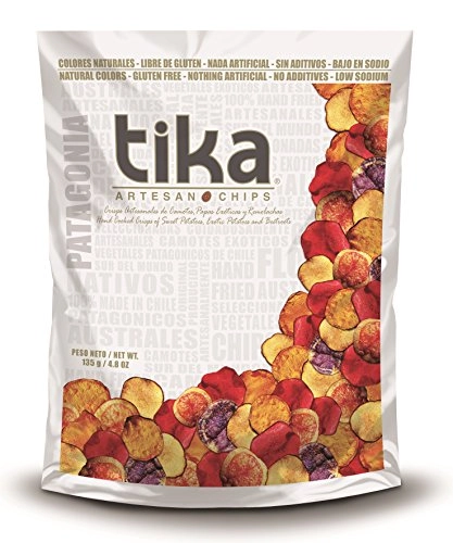 Tika Chips Patagonia Artisan Natural Chips, 4.8 Ounce Pack Of 12