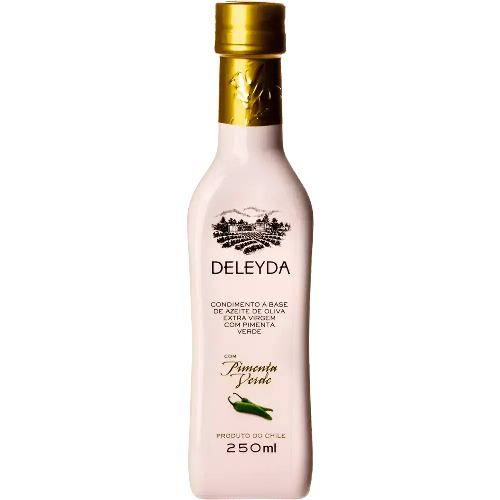Azeite Evo Chileno Saborizado Com Pimenta Verde Deleyda 250ml