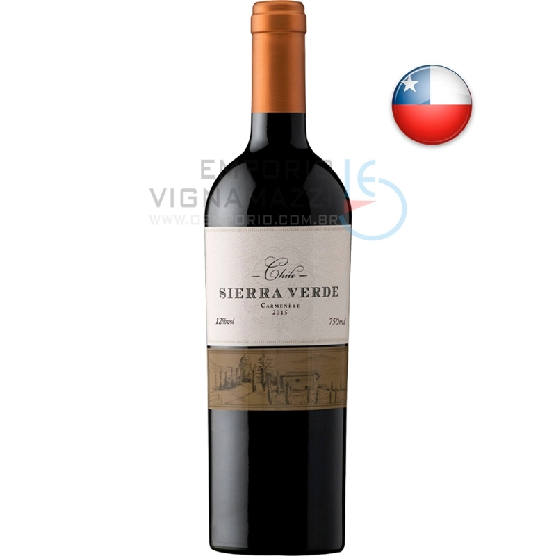 Vinho Sierra Verde Carmenere Tto 750ml