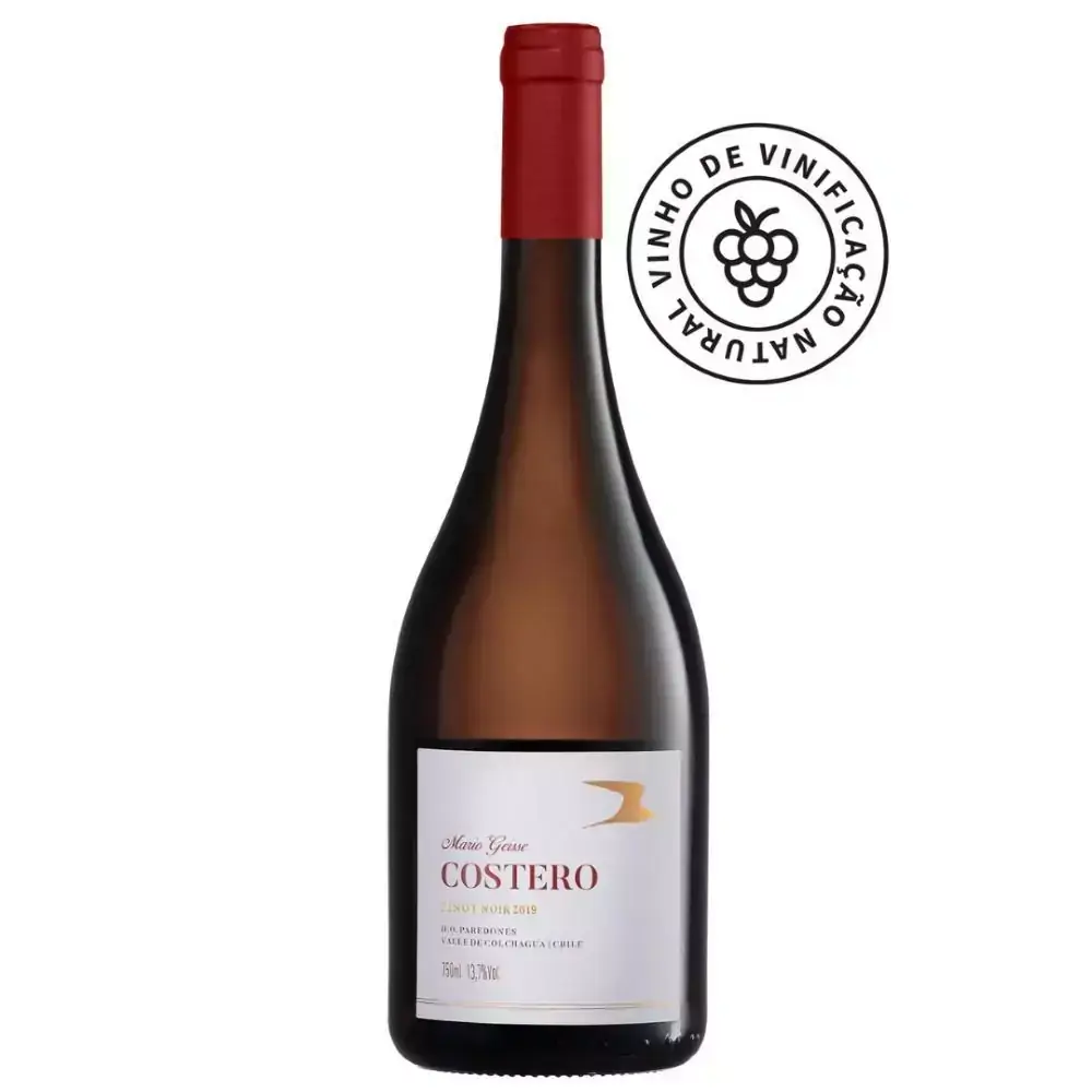 Vinho Mario Geisse Costero Pinot Noir 2020 Tinto Chile 750ml