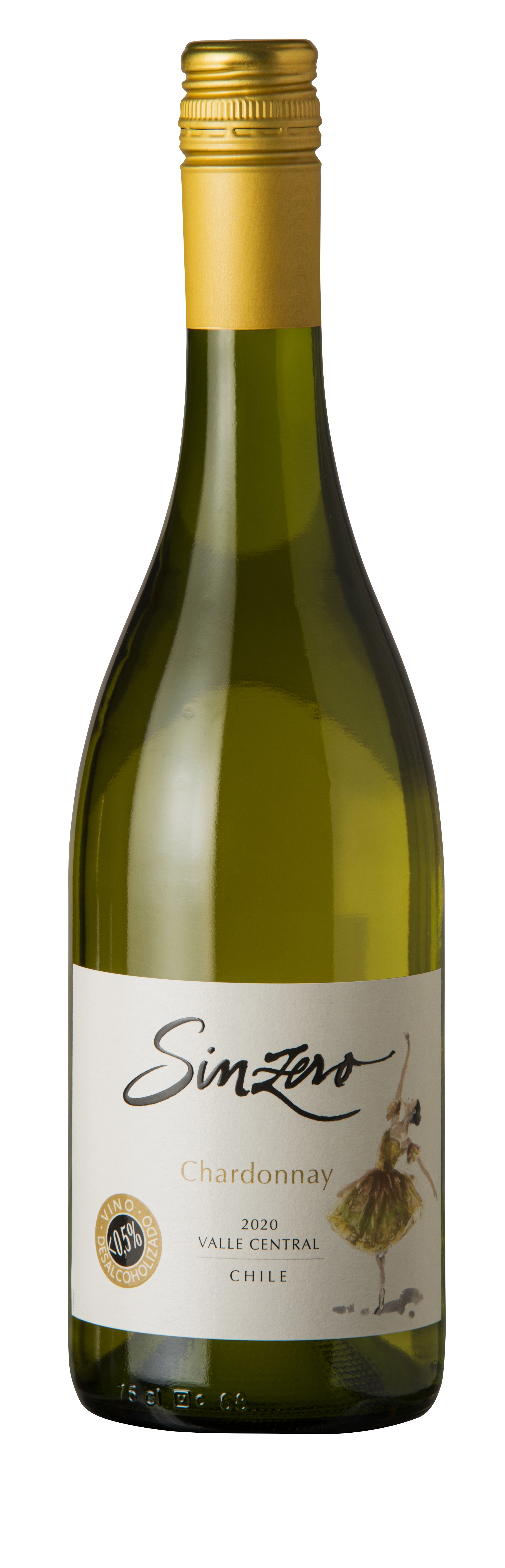 V.sinzero Chardon Bco S/alc. Chile 750ml