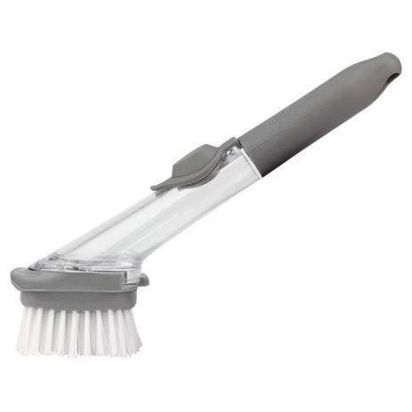 Escova Limpeza 2 Em 1 - Dispenser Para Detergente