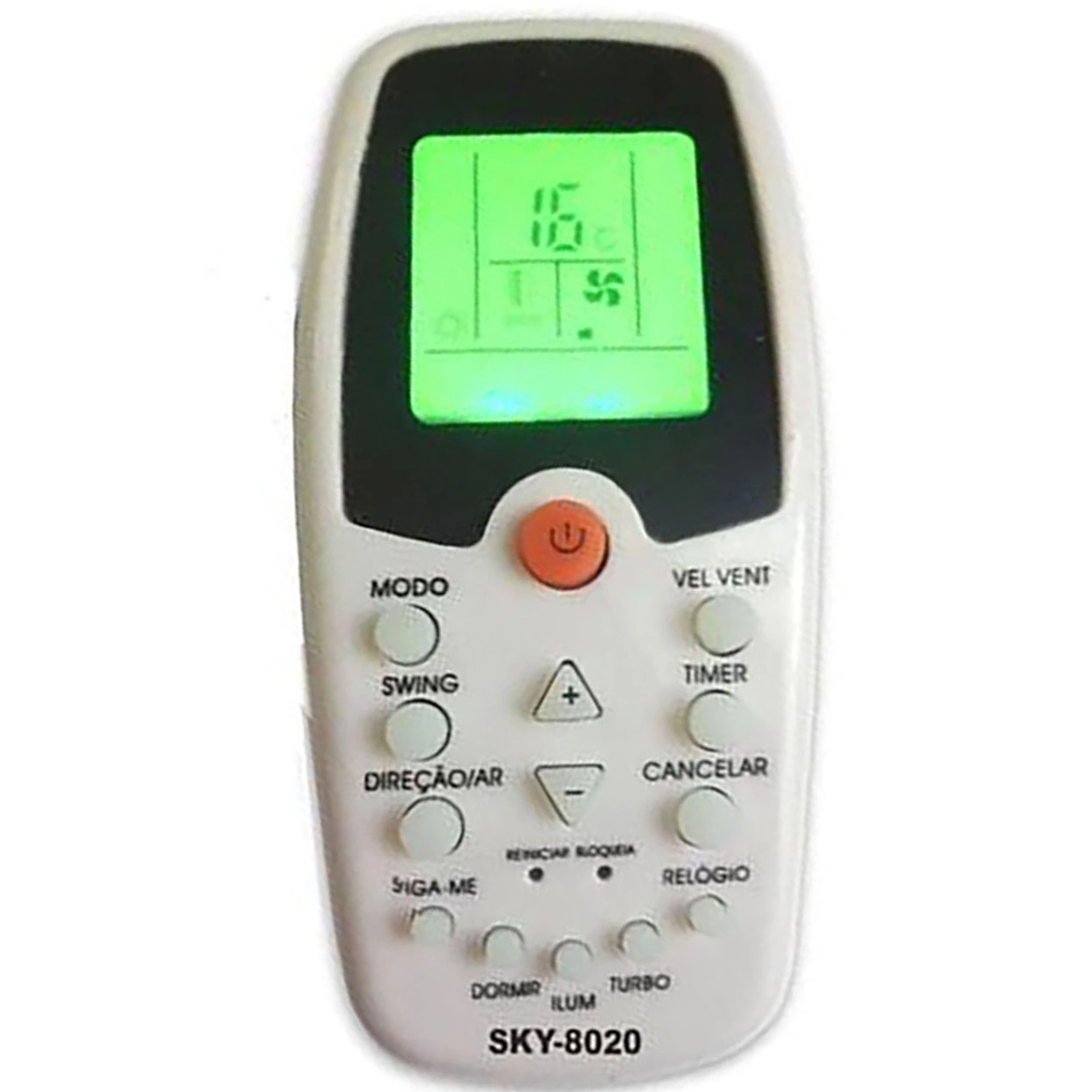 Controle Remoto Para Ar Split Brize Maxime Lotus Abs24lx