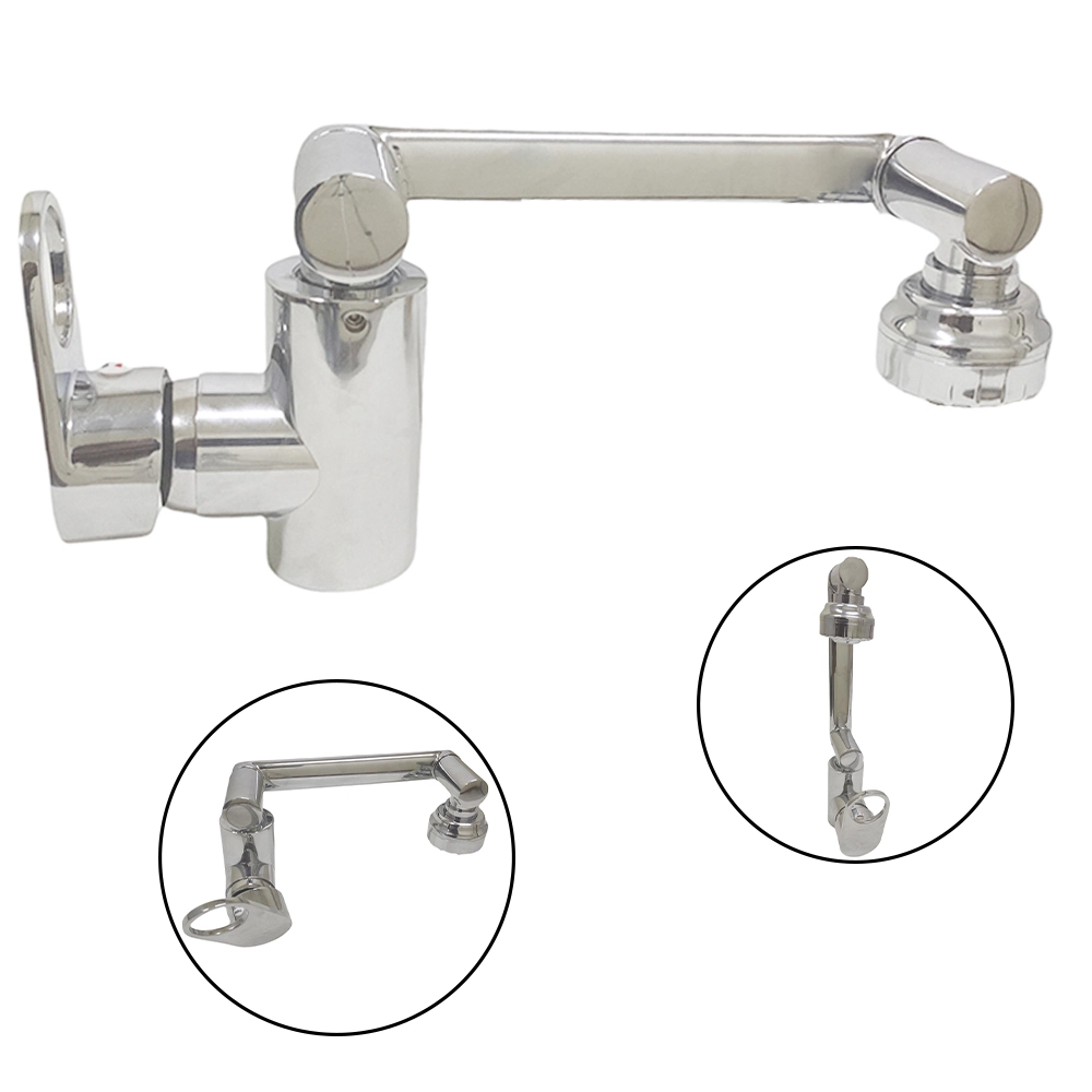 Torneira Monocomando Ajustavel Lavabo Cromada Quente Frio Banheiro Cuba Bancada Pia Articulada Lavatorio