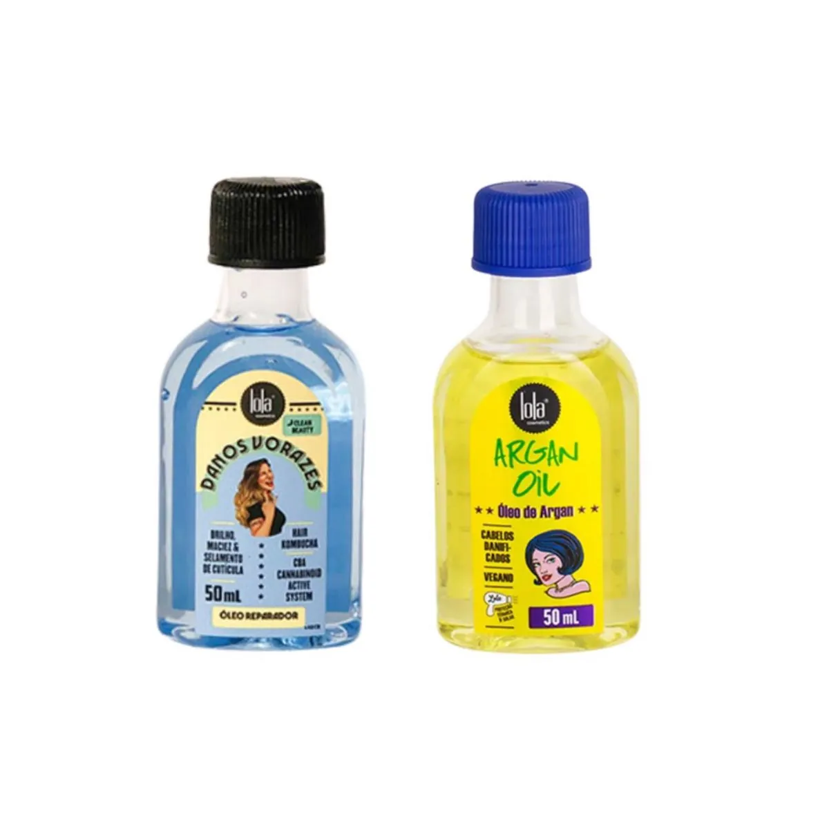 Lola Kit Oleo Danos Vorazes e Oleo de Argan 2 Itens