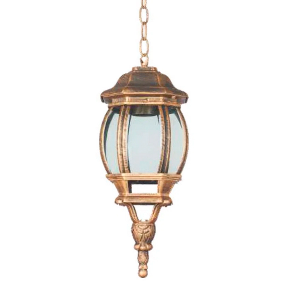 Kit 2 Pendente Colonial Vintage Ac201t-p Class Lille Ouro Velho