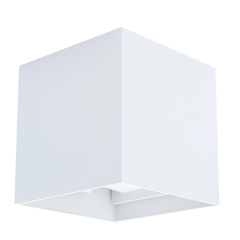 Kit 3 Arandela Hub Led 6w 3000k Duplo Facho Ajustáveis Bivolt Branca