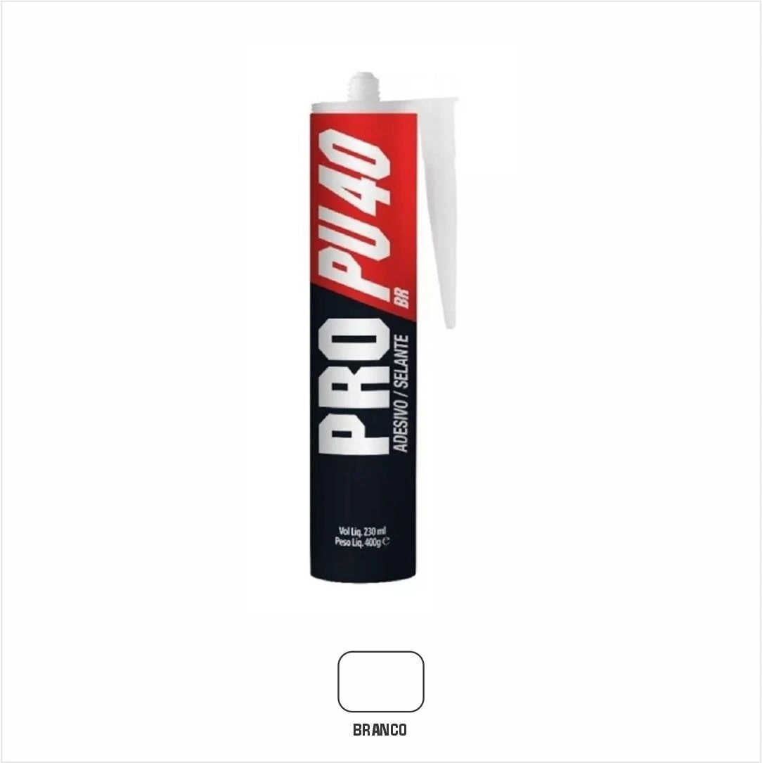 Selante Adesivo PRO PU40 SOUDAL 400g - BRANCO