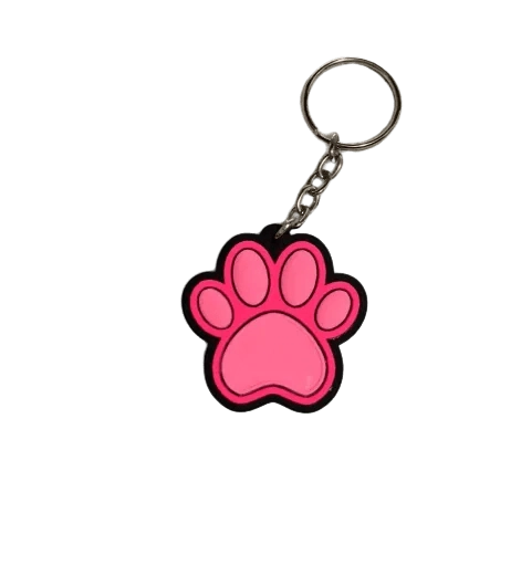 Chaveiro Geek Patinha Rosa Ch45