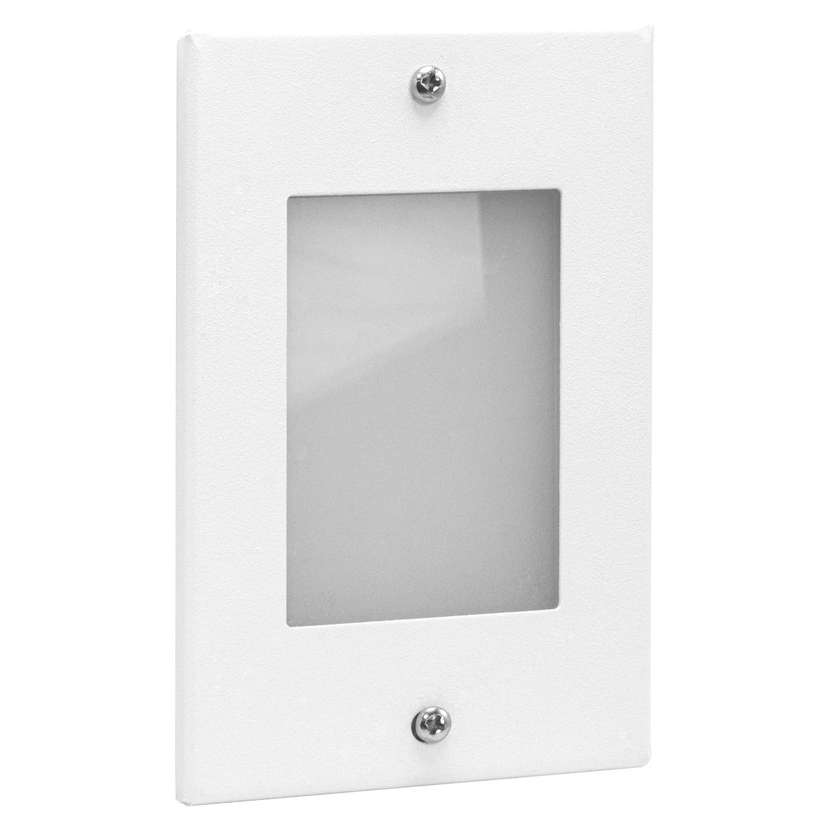 Balizador De Embutir Escada Parede Branco 4x2 Alumínio