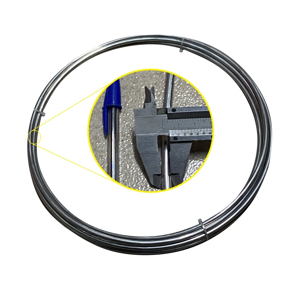 Arame Aluminio Diâmetro 6mm Rolo C/ 15metros (1.200g)