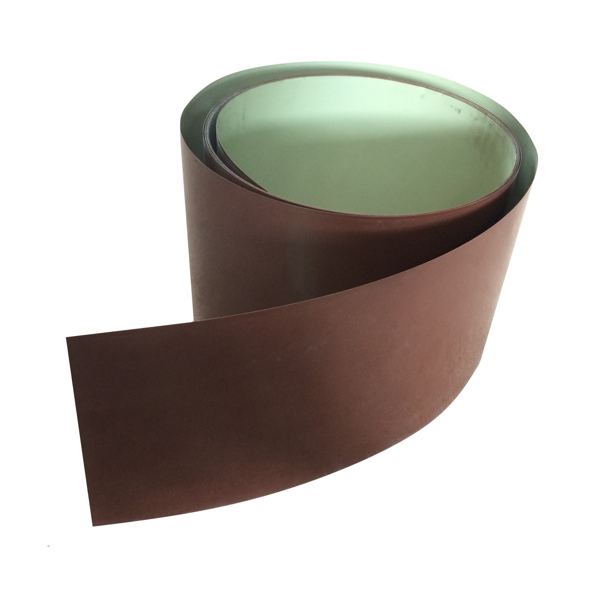 Bobina Marrom P/ Rufo 60cm X 10mts Chapa Galvalume Pré-pintada P/ Calha