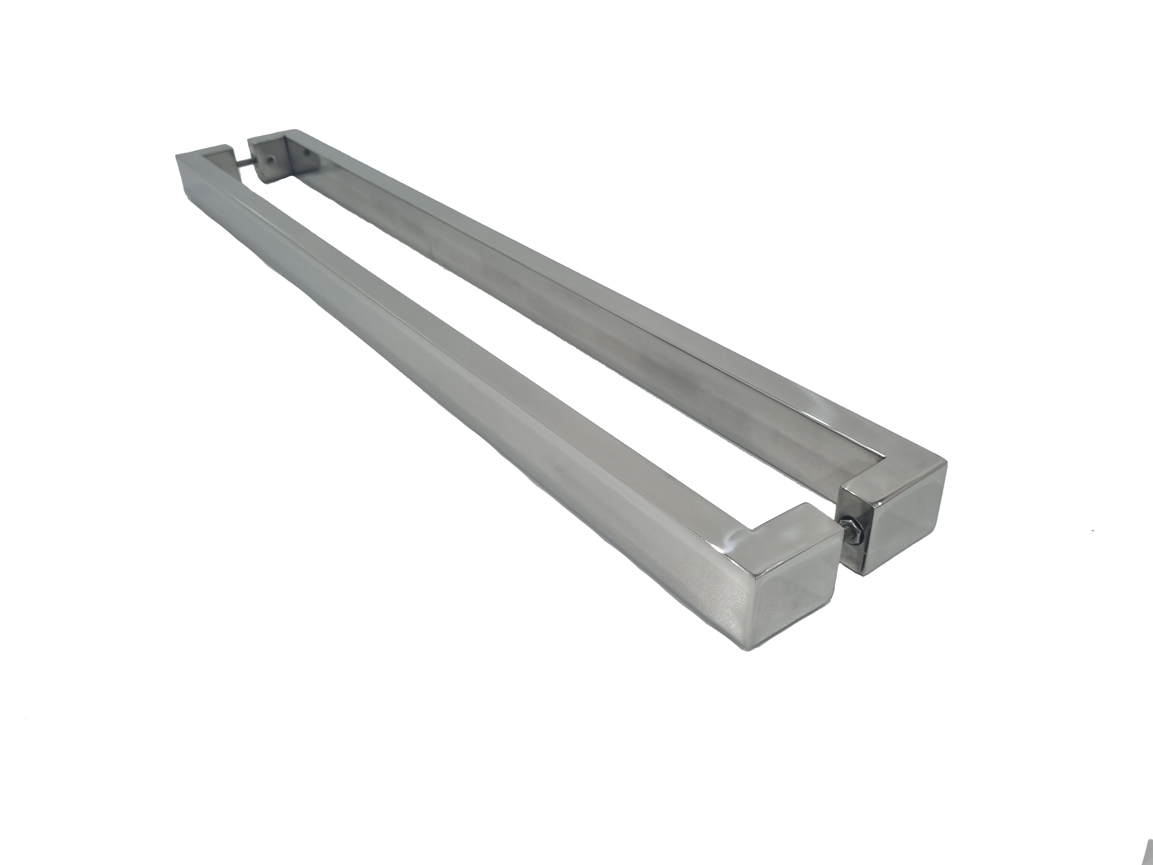 Puxador P/ Porta Aço Inox 304 40x20mm 100cm Polido Jacaraipe