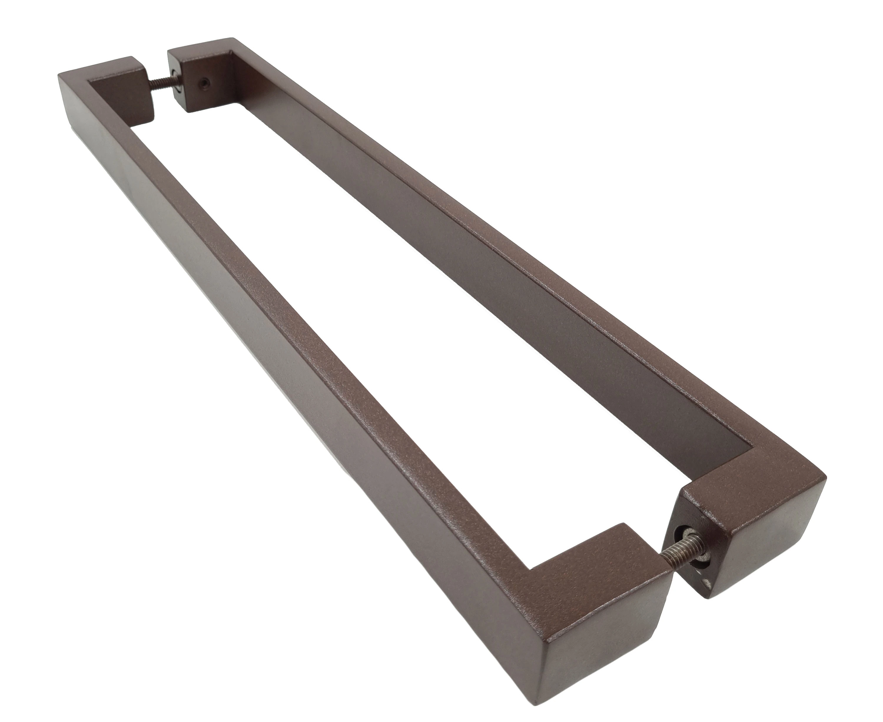 Puxador Para Porta Jacaraipe Aço Inox 30x10mm 75cm Corten