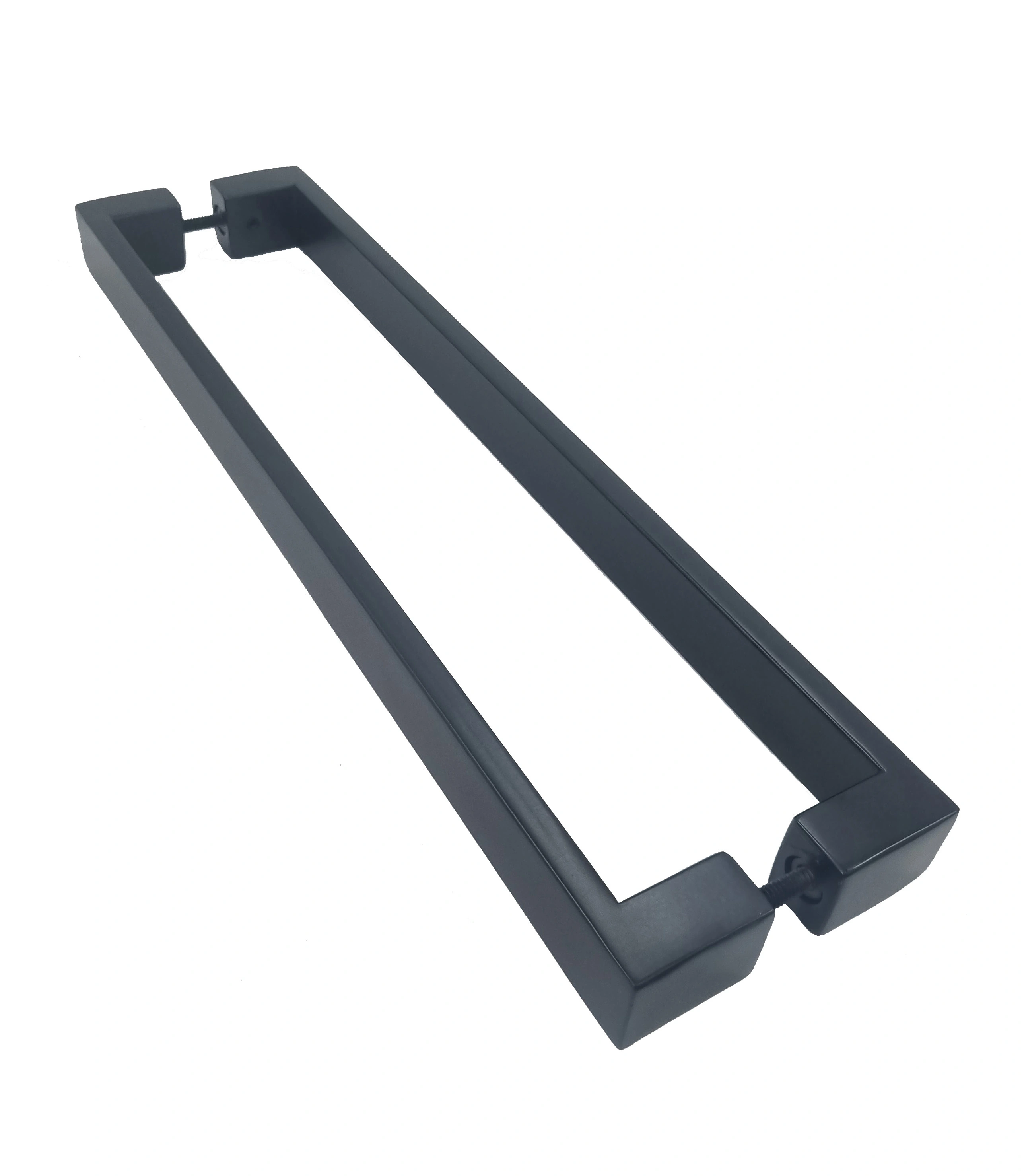 Puxador Para Porta Jacaraipe Aço Inox 30x10mm 75cm Preto