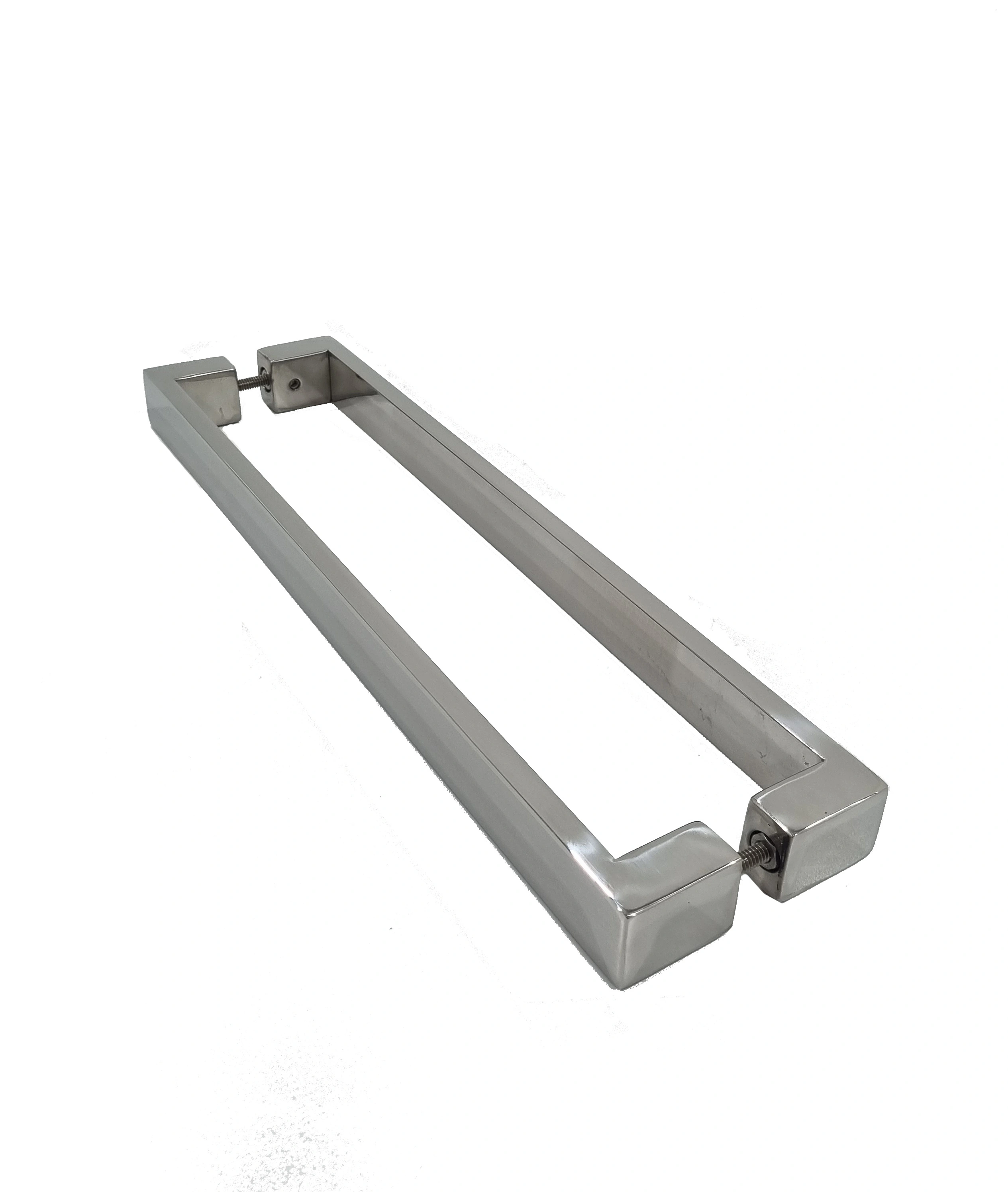 Puxador Para Porta Jacaraipe Aço Inox 30x10mm 75cm Polido
