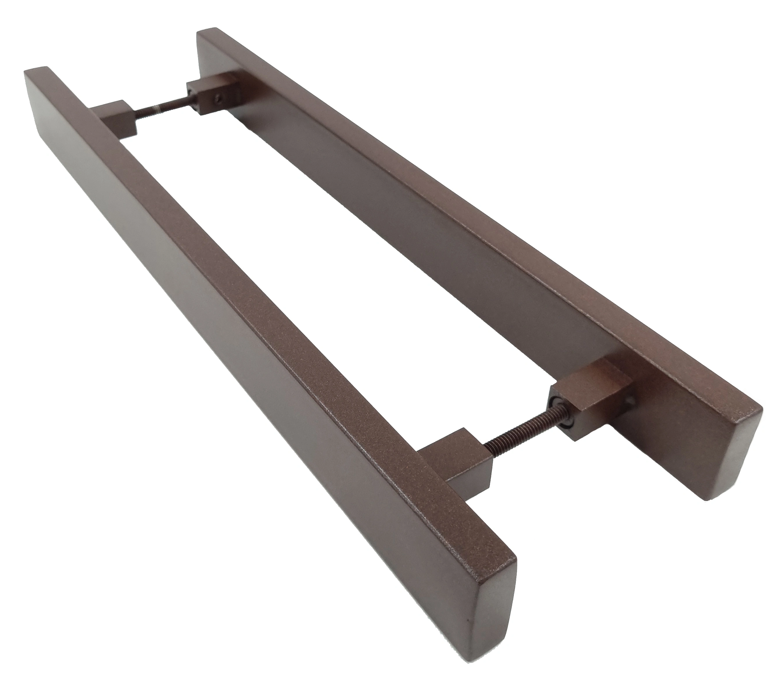 Puxador Para Porta Aço Inox 40x15mm 180cm Corten Itaoca